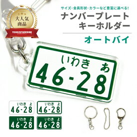 【名前 名入れ】ナンバープレート キーホルダー バイク 《母の日 2024 おしゃれ オリジナル カスタム アクリル 車 男性 プレゼント 誕生日 ギフト 250cc 251cc 以上 未満 オートバイ 小型 自動二輪車 記念品 枠》