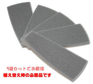 スリットバスケットSLT-25用植え替えスポンジお買い得5袋セット