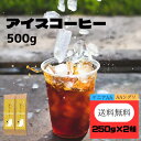 送料無料 アイスコーヒーセット 500g(生豆時) コーヒー福袋