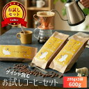 お試しコーヒーセット 3種詰め合わせ 人気のゲイシャ含むセット(生豆時200g×3) 計600g 簡易ギフト コーヒー福袋 送料無料 自家焙煎 即日発送