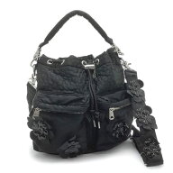 CECILIE BAHNSEN PORTER セシリー・バンセン ポーター 2WAYツールバッグ ナイロン ブラック 386-26891-10…