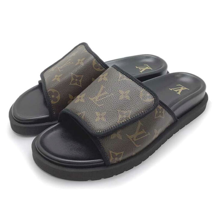 楽天市場】LOUIS VUITTON ルイ・ヴィトン マイアミ・ライン ミュール 