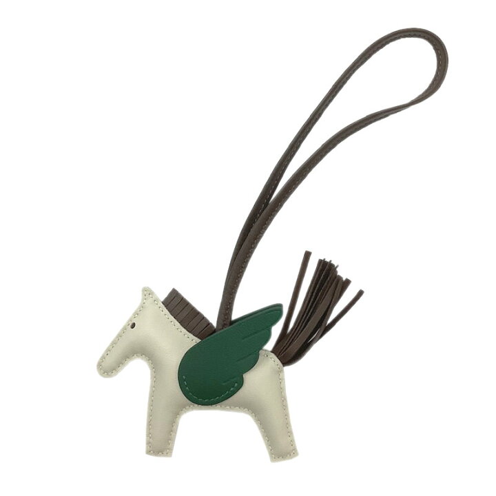 楽天市場】HERMES エルメス ロデオPM ペガサス チャーム クレ ショコラ  