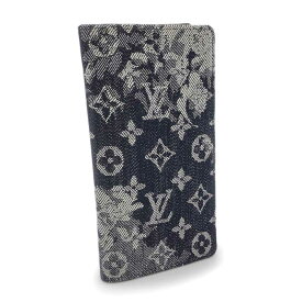 LOUIS VUITTON ルイ・ヴィトン ポルトフォイユ・ブラザNM モノグラム・タペストリー M80032 2021春夏プレコレクション ヴァージル・アブロー 二つ折り長財布 ポルトフォイユブラザ シルバー金具 【中古】