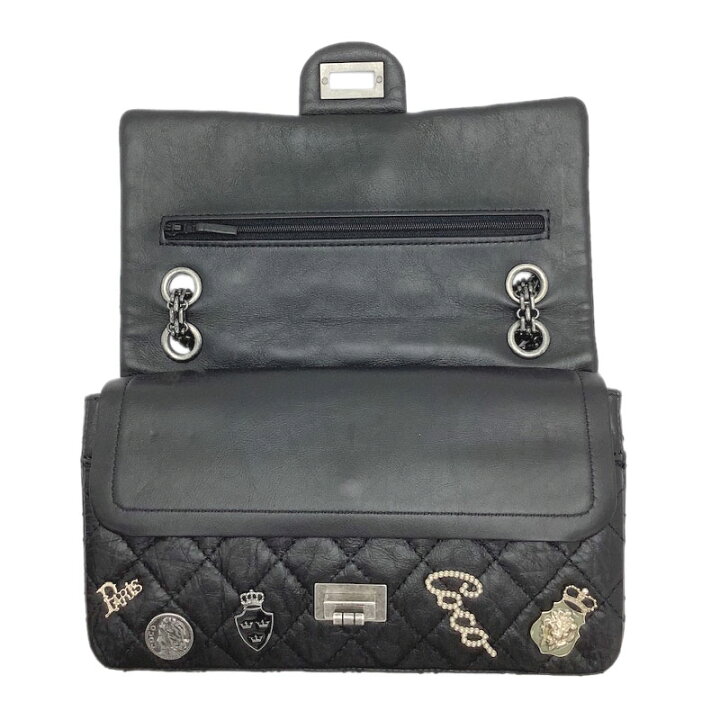 楽天市場】CHANEL シャネル 2.55 Wフラップ チェーンショルダー レザー  