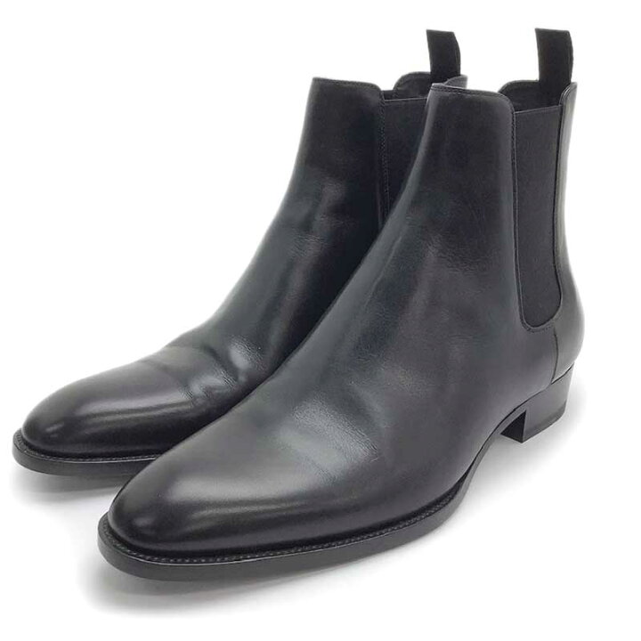 楽天市場】SAINT LAURENT サンローラン チェルシーブーツ レザー  