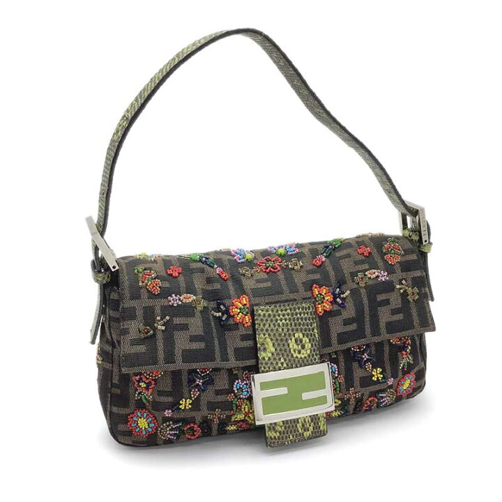 楽天市場】FENDI フェンディ マンマバケット ナイロンキャンバス  