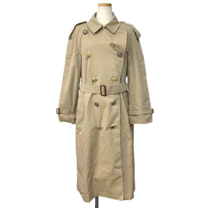 楽天市場】BURBERRY バーバリー トレンチコート コットン ハニー 