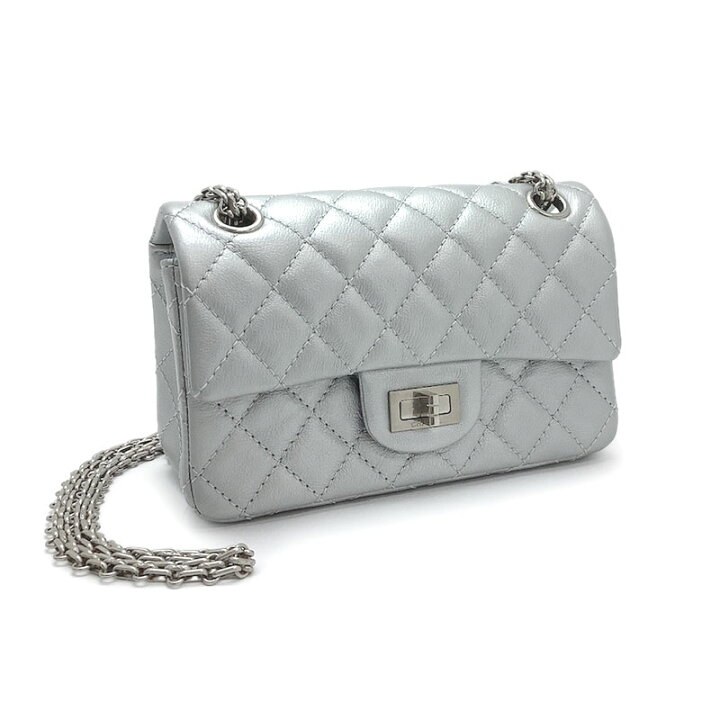 楽天市場】CHANEL シャネル 2.55 マトラッセ ミニチェーンショルダー  