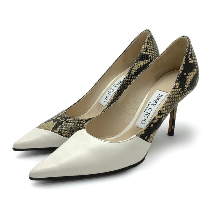 楽天市場】JIMMY CHOO ジミーチュウ パンプス レザー パイソン 