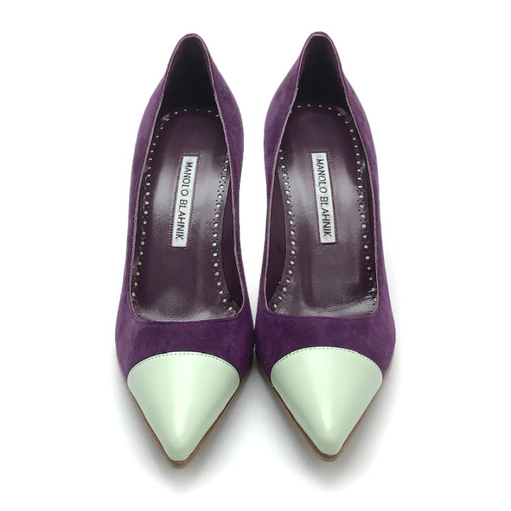 楽天市場】MANOLO BLAHNIK マノロブラニク パンプス レザー スウェード  