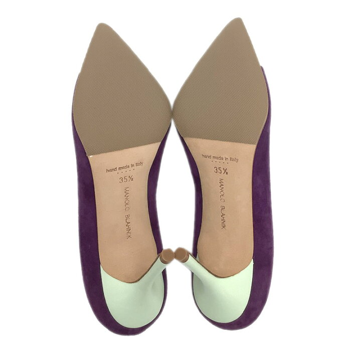 楽天市場】MANOLO BLAHNIK マノロブラニク パンプス レザー スウェード  
