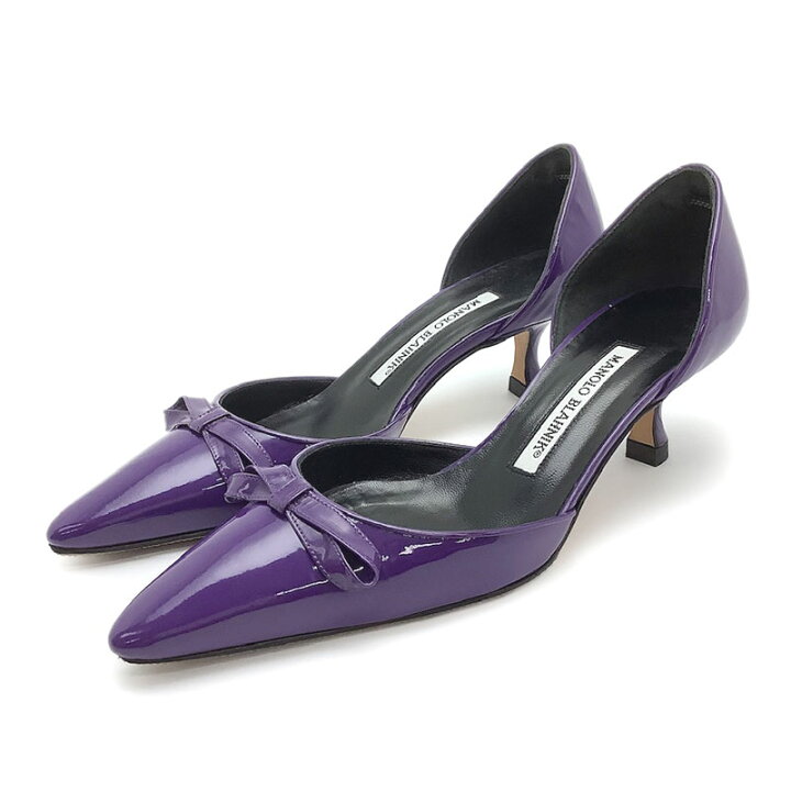 楽天市場】MANOLO BLAHNIK マノロブラニク パンプス パテントレザー  