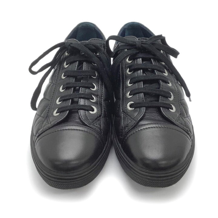 楽天市場】CHANEL シャネル ローカットスニーカー レザー ラバー  