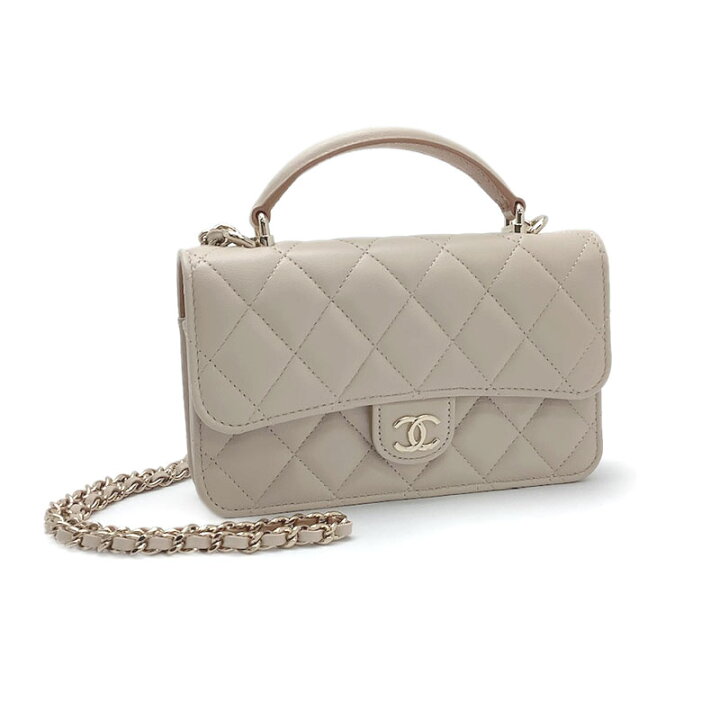 楽天市場】CHANEL シャネル マトラッセ トップハンドル フラップ 