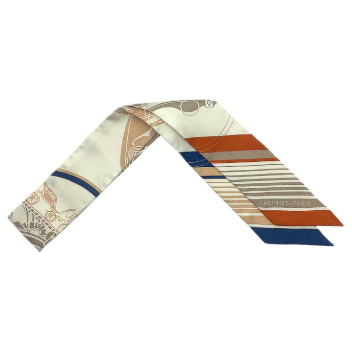 楽天市場】HERMES エルメス ツイリー “エクスリブリス” シルク 