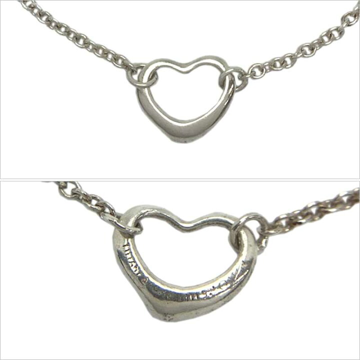 楽天市場】Tiffany&Co. ティファニー オープンハート ブレスレット 