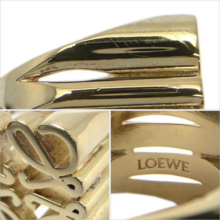 楽天市場】LOEWE ロエベ アナグラム シュヴァリエール リング Ag925 