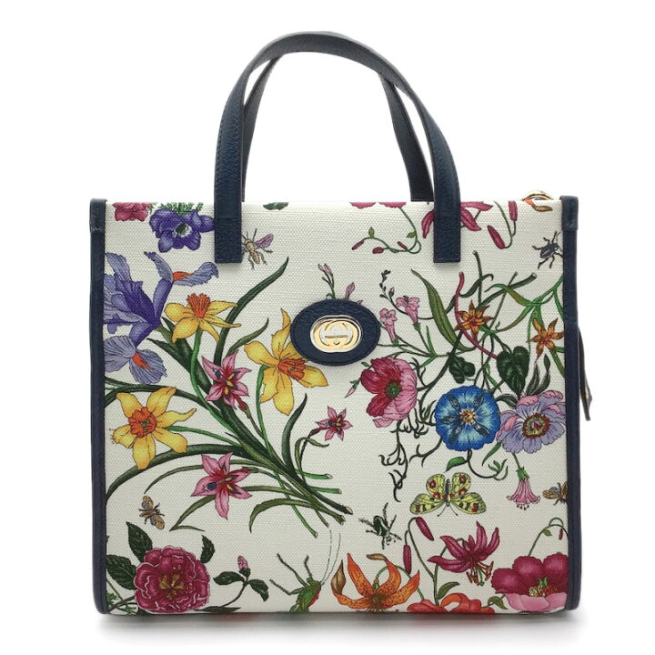 楽天市場】GUCCI グッチ フローラ 2WAYバッグ レザー キャンバス 