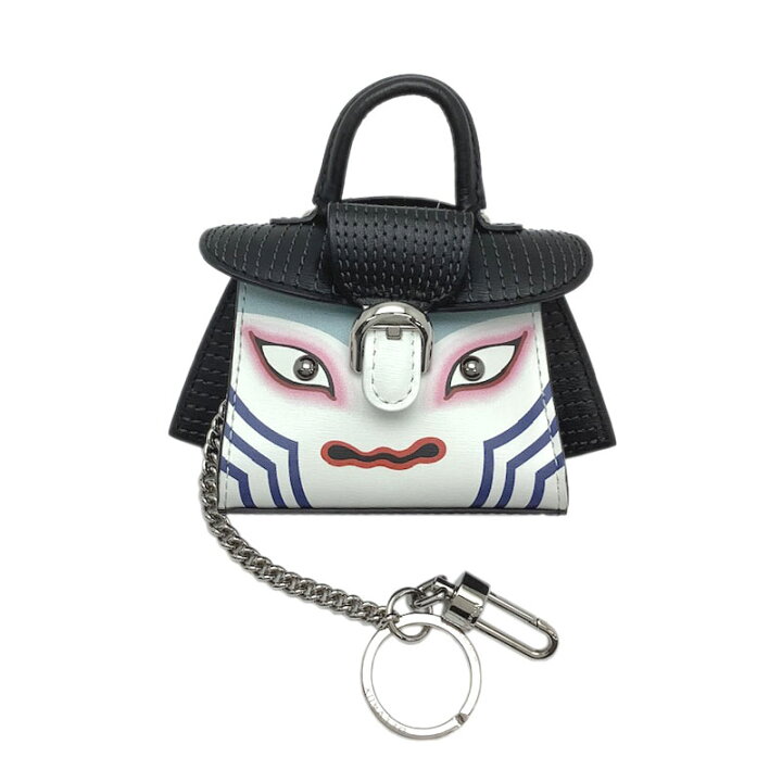楽天市場】DELVAUX デルヴォー バッグチャーム “歌舞伎” レザー 