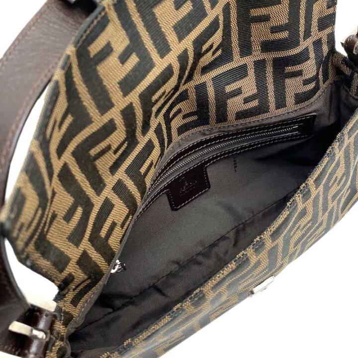 楽天市場】FENDI フェンディ マンマバケット ナイロンキャンバス 
