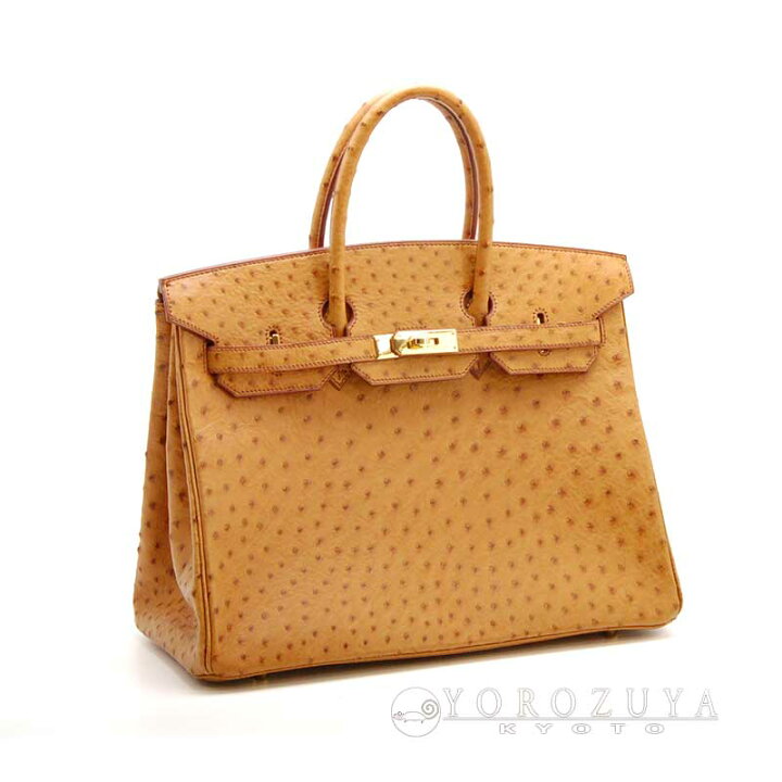 楽天市場】HERMES エルメス バーキン 35cm オーストリッチ チェス  