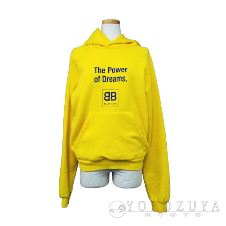 楽天市場】BALENCIAGA バレンシアガ パーカー フーディー イエロー コットン ポリエステル #XS The Power of Dreams ダブルB 【中古】 : よろず屋京都 楽天市場】BALENCIAGA バレンシアガ パーカー フーディー イエロー コットン ポリエステル #XS The Power of Dreams ダブルB 【中古】 : よろず屋京都