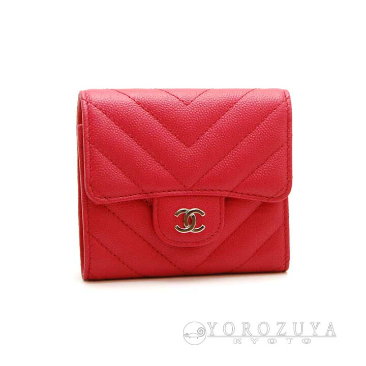 楽天市場】CHANEL シャネル クラシックスモールフラットウォレット 三 