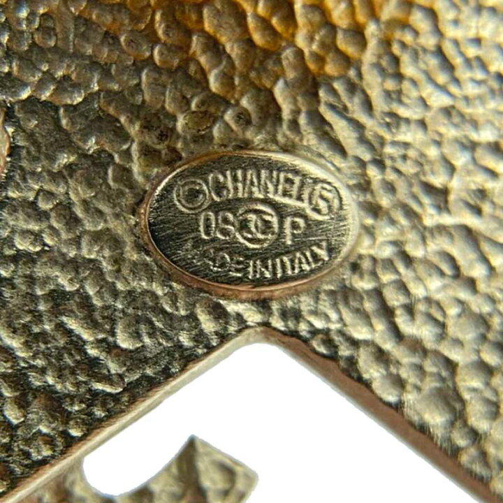 楽天市場】CHANEL シャネル ココマーク スター ブローチ ゴールド 