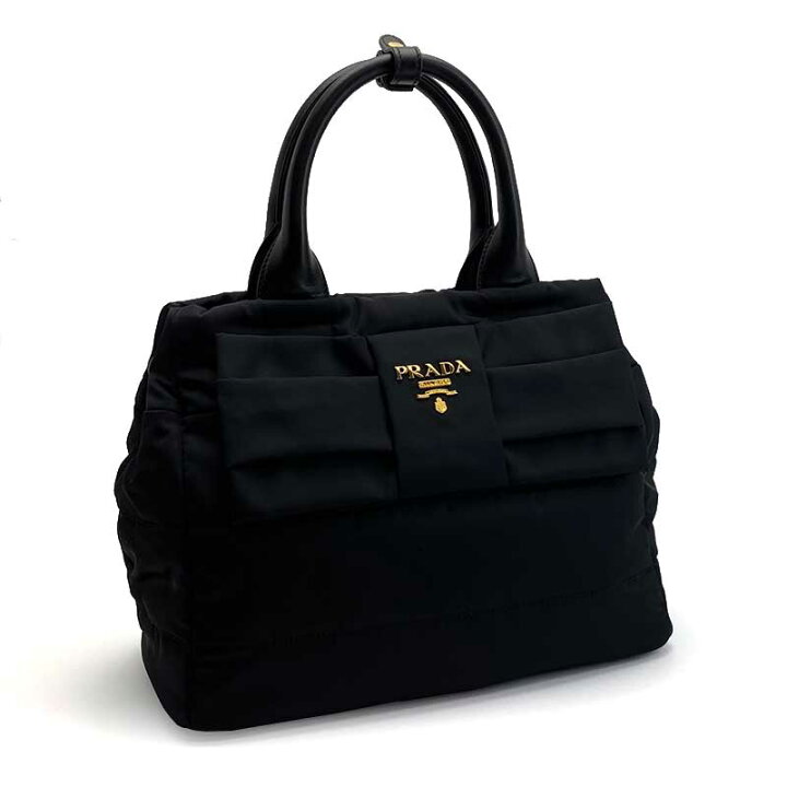 楽天市場】PRADA プラダ ボンバー 2WAYバッグ ナイロン レザー 