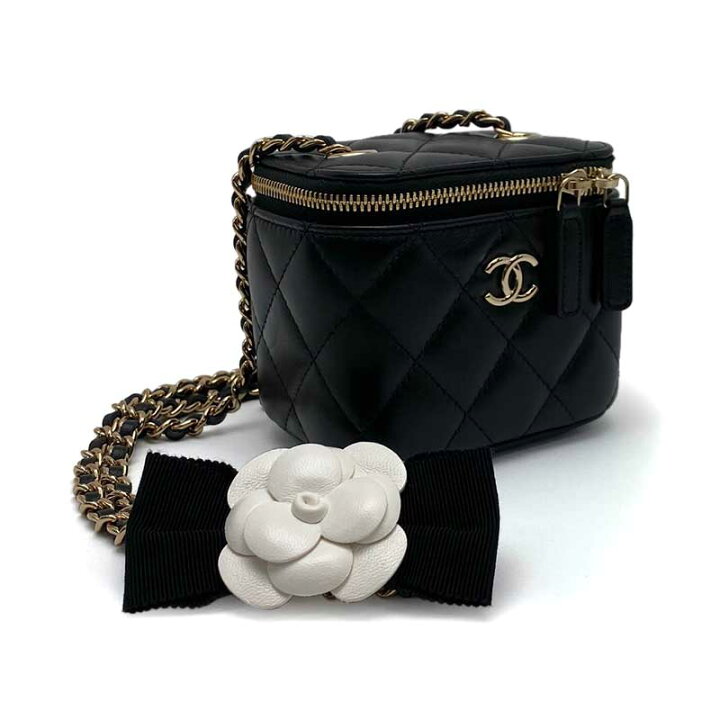 楽天市場】CHANEL シャネル スモール バニティ チェーンバッグ 