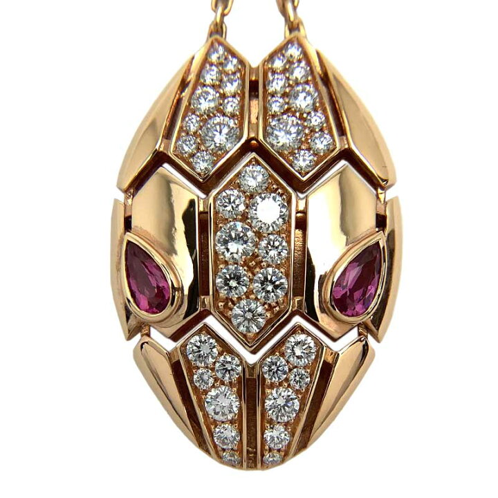 楽天市場】BVLGARI ブルガリ セルペンティ ペンダントネックレス 
