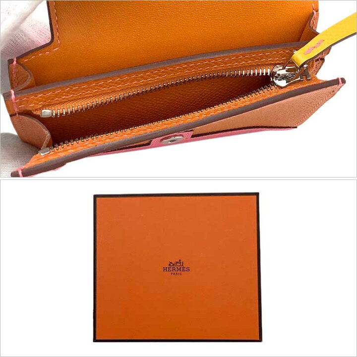 楽天市場】HERMES エルメス カマイユ ミニ コインケース ヴォー 