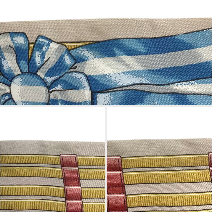 楽天市場】HERMES エルメス ツイリー “ジャンピング” シルク ベージュ  