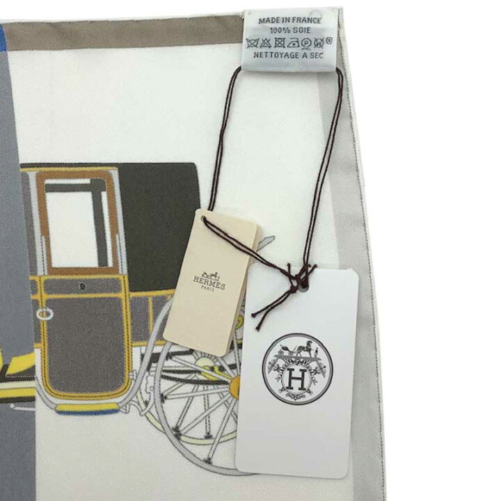 楽天市場】HERMES エルメス カレ90 スカーフ “精巧な馬車” シルク 