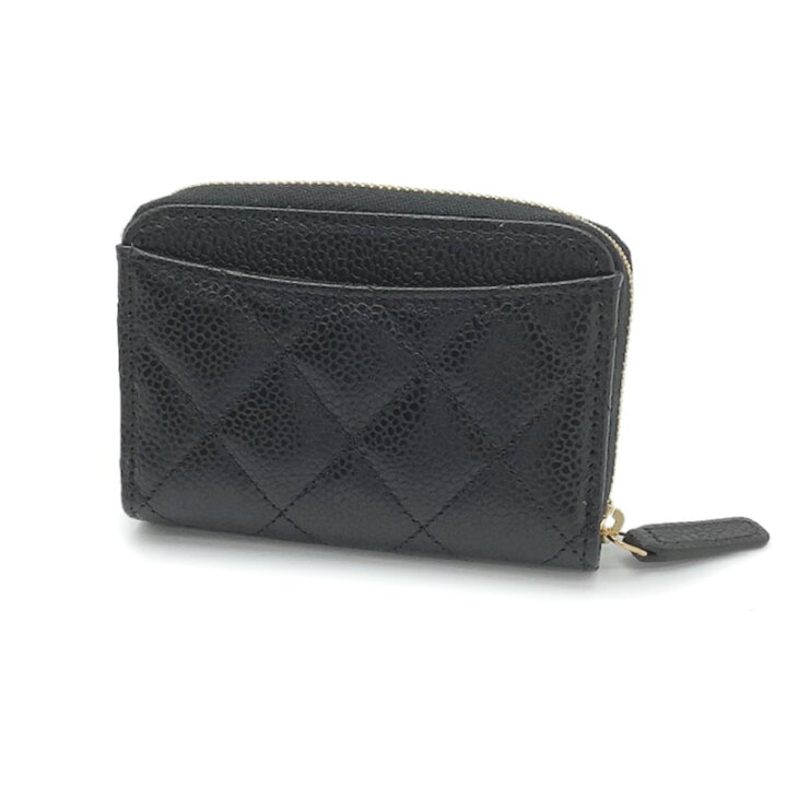 楽天市場】CHANEL シャネル マトラッセ クラシック ジップ コイン 