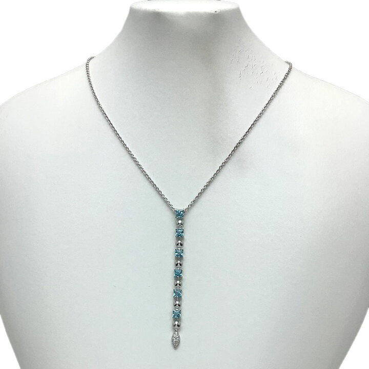 楽天市場】BVLGARI ブルガリ ルチア ネックレス 750WG K18WG ホワイト  