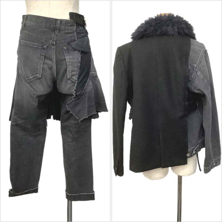 楽天市場】sacai サカイ セットアップ ジャケット パンツ コットン 