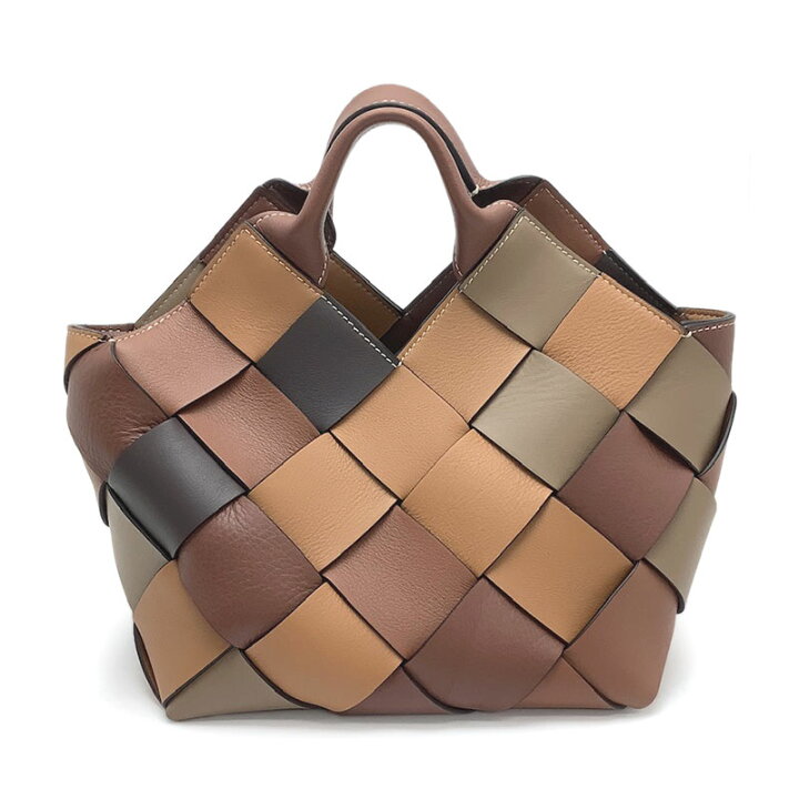 楽天市場】LOEWE ロエベ ウーブン バスケットバッグ スモール カーフ 