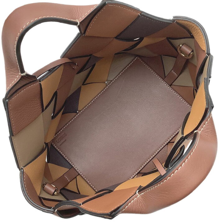楽天市場】LOEWE ロエベ ウーブン バスケットバッグ スモール カーフ  