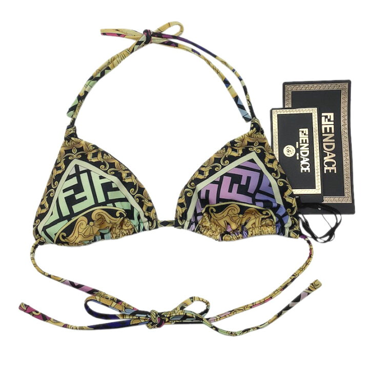 FENDI FENDACE フェンダーチェロゴ スイムスーツ 水着 