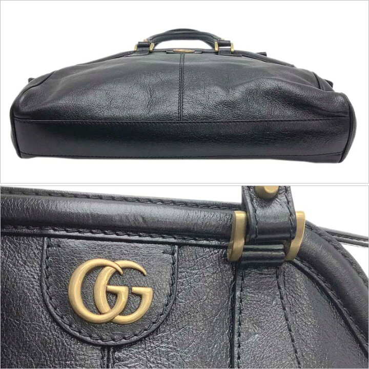 楽天市場】GUCCI グッチ リベル ミディアム 2WAYバッグ レザー  