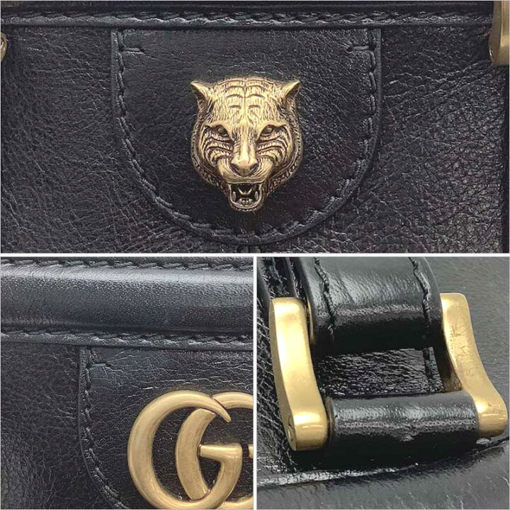 楽天市場】GUCCI グッチ リベル ミディアム 2WAYバッグ レザー  