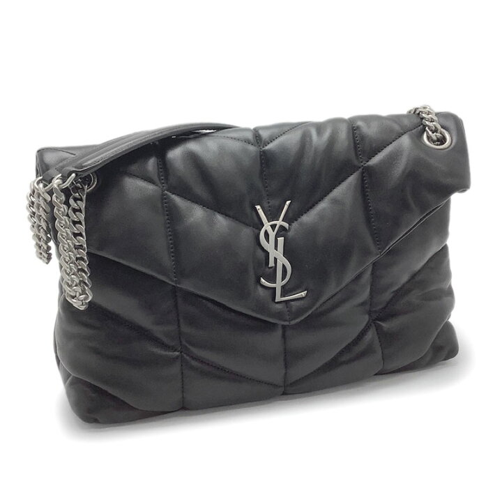 楽天市場】SAINT LAURENT サンローラン パファー ミディアム レザー  