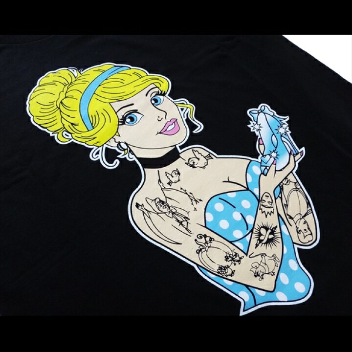 楽天市場 シンデレラ タトゥー ディズニー パロディ Tシャツ Select Shop Yorozuya