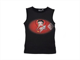 ベティ・ブープ　Betty Boop　レディース　タンクトップ　ノースリーブTシャツ