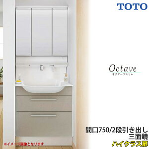 TOTO ʉϑ IN^[uX Ԍ750mm 2io J[zCg(X^_[hNX) Oʋ ʒn