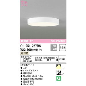 I[fbN ^LEDV[O _ECg 񒲌 FCL30W OL251727RS dF