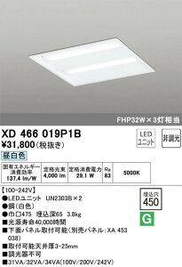 �y���������z�I�[�f���b�N LED�X�N�G�A�^�x�[�X���C�g �����^ �����F XD466019P1BS