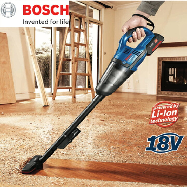 楽天市場】【送料無料】BOSCH ボッシュ コードレスクリーナー GAS18V 